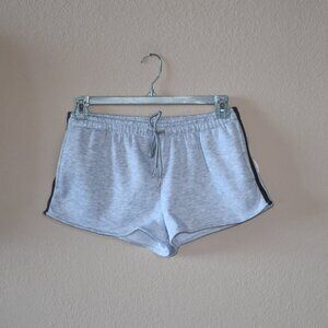 Seventh & Sunset Gray Elastic Drawstring Waist Sweat Shorts NWT Size Large